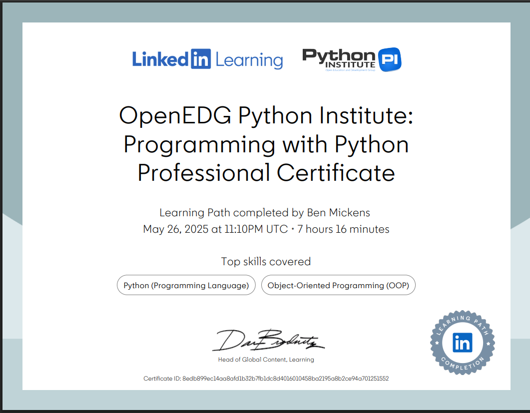 Python_Certification